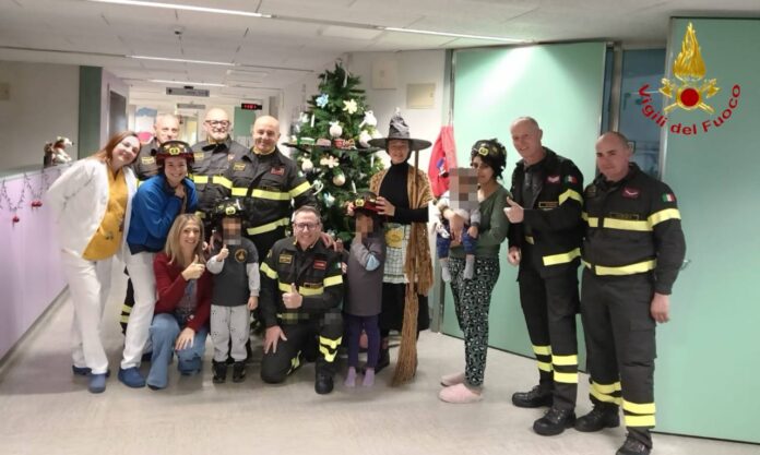 vigili del fuoco befana bassano del grappa ospedale vigili del fuoco befana bassano del grappa ospedale