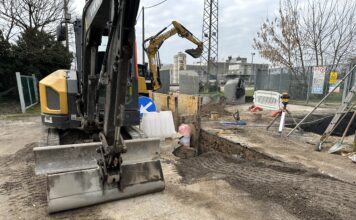 Viacqua potenzia la rete fognaria di viale Cricoli. Presidente Ginato: “Fognatura efficiente primo presidio per la tutela dei fiumi” viacqua lavori in viale cricoli