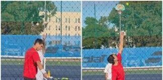 Alcaraz, il servizio migliora. E lui lo allena… a canestro