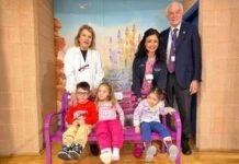 All’Irccs San Raffaele di Roma una panchina viola per l’epilessia