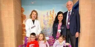 All’Irccs San Raffaele di Roma una panchina viola per l’epilessia