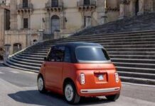 Arriva la Fiat Topolino Corallo, nuova tinta per leader mercato quadricicli elettrici