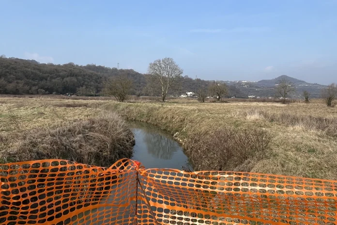 Bacino laminazione fiume torrente onte vicenza sovizzo Bacino laminazione fiume torrente onte vicenza sovizzo