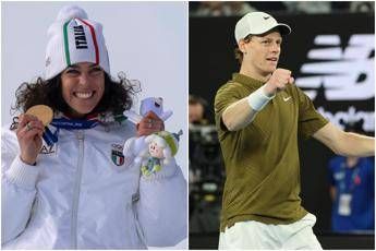 Brignone, gioia dopo l’oro: “Pura follia”. E anche Sinner esulta