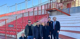 Stadio Menti, riapre la Curva azzurra dopo 16 anni. Eliminate le barriere, sarà tutt’uno con la Curva Sud, cuore del tifo biancorosso curva azzurra stadio menti riapertura