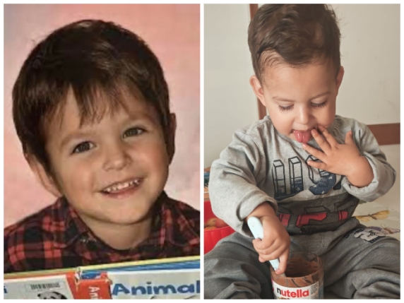 Da sinistra, Moritz Gerstl e Domenico Caliendo, donatore e destinatario del cuore «bruciato» (immagine da Il Corriere dell'Alto Adige)