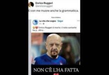 Enrico Ruggeri è morto? No, bufala social con errore di ortografia. E lui corregge…