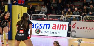 Volley femminile, Martina Ghezzi (Volksbank Vicenza Volley): “Pressione in battuta e pazienza in attacco per sfidare il Cortina Express Imoco” Volksbank Vicenza Volley