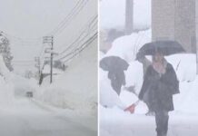 Giappone, forti nevicate lungo la costa ovest: 30 morti e 324 feriti