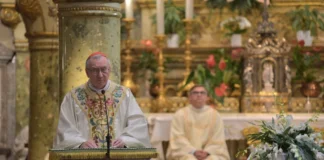 Giubileo Mariano a Vicenza, Parolin a Monte Berico: “Libertà dalle parole che rendono schiavi” Parolin