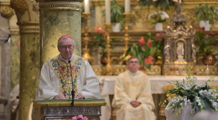 Giubileo Mariano a Vicenza, Parolin a Monte Berico: “Libertà dalle parole che rendono schiavi” Parolin