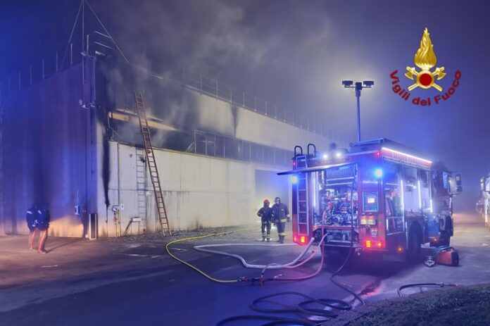 Incendio Lonigo Incendio Lonigo