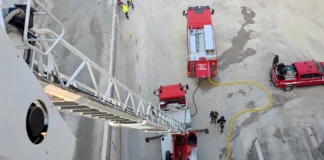 Lonigo, fiamme e fumo nero alla Ecoglass: l’intervento dei Vigili del Fuoco Incendio ditta Ecoglass Lonigo