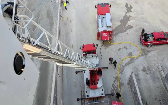 Incendio ditta Ecoglass Lonigo