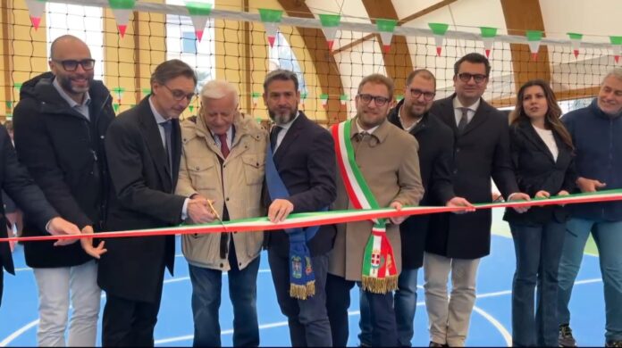 Itis Rossi, taglio nastro nuova palestra