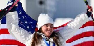 Johnson, capolavoro e disastro: vince l’oro in discesa e rompe la medaglia