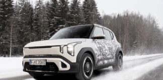 KIA EV2 Long-Range tocca i 310 km di autonomia nel test invernale NAF