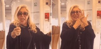 Mara Venier verso Sanremo, è polemica: “Vai con aereo privato coi nostri soldi”. E lei replica