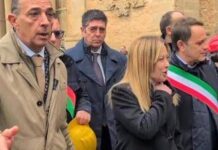 Meloni torna a Niscemi: “Mercoledì il decreto, 150 milioni per case, indennizzi e messa in sicurezza”