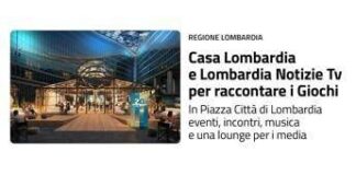 Milano Cortina, in piazza Regione arriva ‘Casa Lombardia’ per raccontare le Olimpiadi