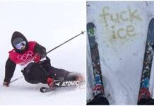 Milano Cortina, sciatore britannico attacca l’Ice usando… l’urina