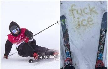 Milano Cortina, sciatore britannico attacca l’Ice usando… l’urina