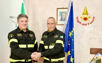 Vigili del Fuoco, cambio al vertice: Mirko Mattiacci è il nuovo Comandante di Vicenza Mirko Mattiacci e Giuseppe Costa
