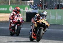 MotoGp, in Thailandia trionfa Acosta: vince gara Sprint davanti a Marc Marquez