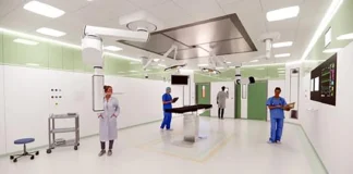 Ospedale San Bassiano, pronto il maxi piano: nuovi blocchi operatori e sicurezza antisismica Ospedale San Bassiano di Bassano del Grappa render