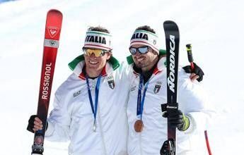 ‘Paris Jet-man’ e ‘Franzoni grandioso’: festa a Bormio per le prime medaglie azzurre di Milano Cortina