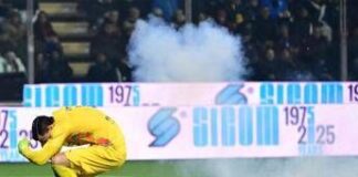 Petardo colpisce Audero, paura in Cremonese-Inter: cos’è successo