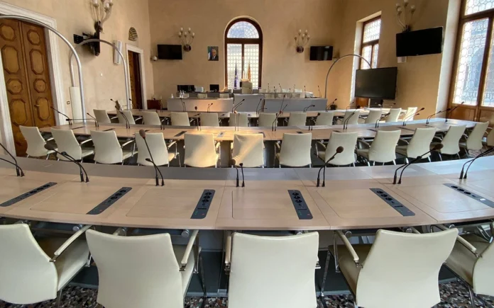 Sala Bernarda, consiglio comunale di Vicenza rebranding Agsm Aim Magis