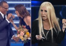 Sanremo 2026, Conti restituisce (dopo 10 anni) l’orecchio finto a Virginia Raffaele