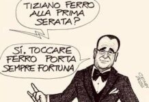 Sanremo 2026, il post scaramantico di Carlo Conti: “Tocco Ferro”