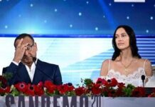 Sanremo, Irina Shayk fa melina su Russia e Putin: “Nessun commento politico”