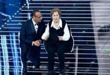 Sanremo, la 105enne Gianna Pratesi sul palco per un omaggio alla Repubblica