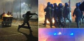 Scontri a corteo per Askatasuna, un arrestato: “Inorridito da aggressione a poliziotto”