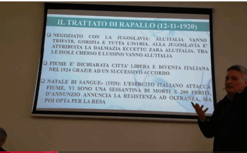 Alla vigilia del giorno del Ricordo, la Scuola del Lunedì affida a Luigi Poletto il racconto delle foibe e delle vicende del confine orientale Luigi Poletto alla scuola del lunedì