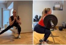 Squat, salti e pesi: Vonn si allena (nonostante infortunio) per Milano Cortina