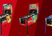 Stern produce un flipper per i 30 anni di Pokémon, in tre varianti