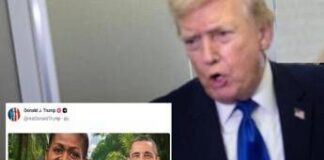 Video razzista con gli Obama, Trump condanna ma non si scusa: “Non l’avevo visto”