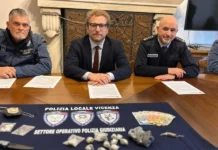 Operazioni antidroga della polizia locale di Vicenza, un arresto e due denunce antidroga vicenza