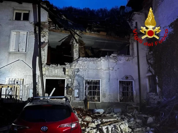 esplosione valdagno abitazione