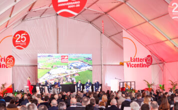 Latterie Vicentine celebra 25 anni e inaugura il nuovo caseificio del Grana Padano DOP a Bressanvido 25 anni di Latterie Vicentine