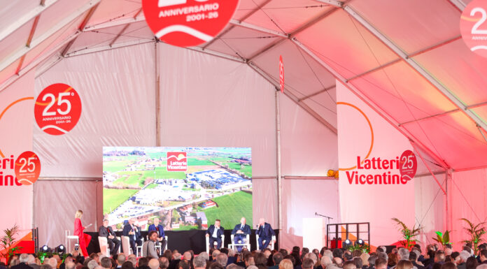 Latterie Vicentine celebra 25 anni e inaugura il nuovo caseificio del Grana Padano DOP a Bressanvido 25 anni di Latterie Vicentine