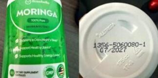 Alert per integratori di moringa in capsule, 7 casi di salmonellosi in Usa