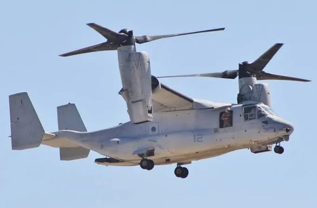 Avvistato su Dueville uno dei 6 “Osprey” dei Marines presenti nella base di Aviano Avvistato su Dueville uno dei 6 “Osprey” dei Marines presenti nella base di Aviano