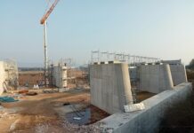 Bacino di laminazione Montebello Vicentino, lavori al 40 percento Bacino di laminazione montebello vicentio cantiere lavori