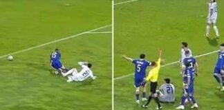 Bosnia-Italia, Bastoni espulso in finale playoff Mondiale: cos’è successo
