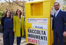 Vicenza, Aim: “Nuove campane per il conferimento di indumenti usati” campane
